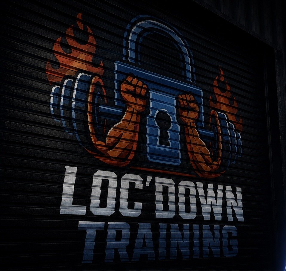 Loc'Down Training wall mural inside the Dublin 22 training space