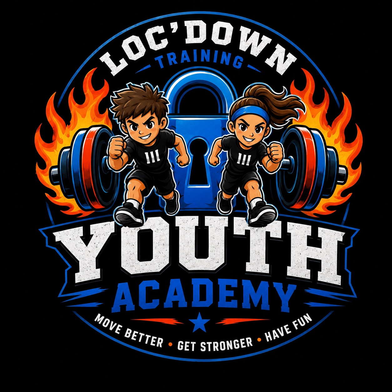 Loc'Down Youth Academy logo